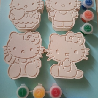 Büyük boy hello kitty boyama seti
