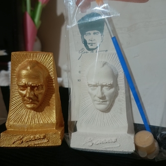 Atatürk büstü boyama seti