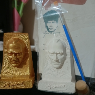 Atatürk büstü boyama seti