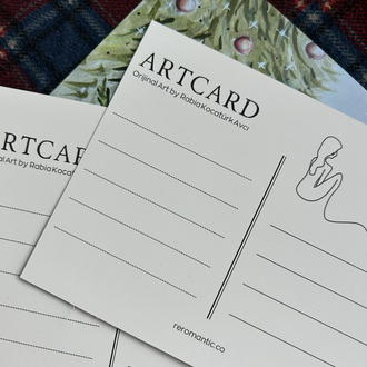 New Year Balls / Kartpostal