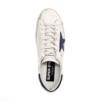 Golden Goose Super-Star Krem Lacivert
