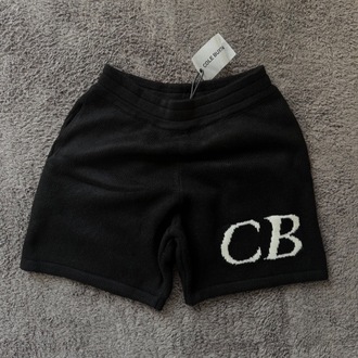 Cole Buxton Knit Shorts - Black | reselltrio
