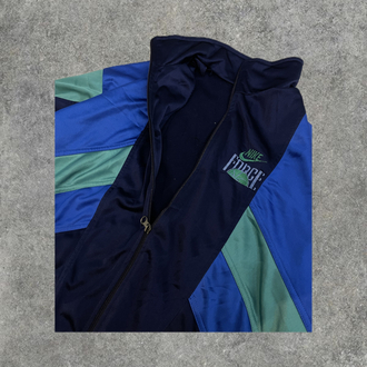 Nike Vintage 90s Lacivert Ceket/Yağmurluk