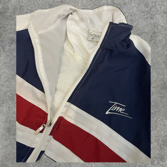 Vintage 90s Beyaz Oversize Ceket/Yağmurluk