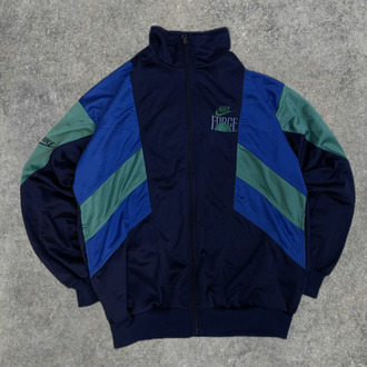 Nike Vintage 90s Lacivert Ceket/Yağmurluk