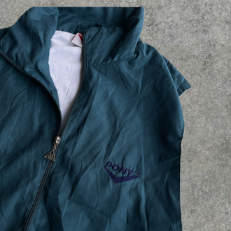 Vintage 90s Haki Ceket/Yağmurluk