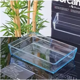 paşabahçe 59334 Dikdörtgen Borcam Tepsi 4350 cc Orjin. Kutulud