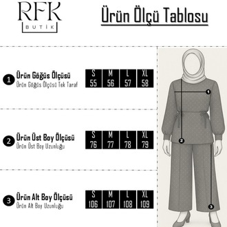 Beli Tünelli Taş Detaylı Pantolonlu İkili Takım - Kahverengi