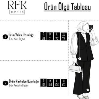 Tek Düğme Detaylı Double Kumaş Yelekli Pantolonlu Takım - Kahverengi