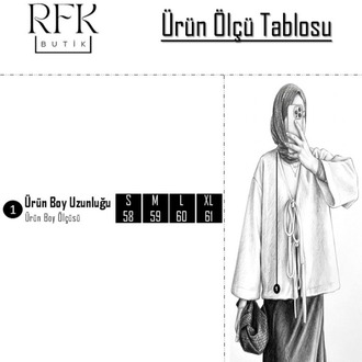 Etek Üstü Önden Bağlamalı Fox Kimono - Siyah