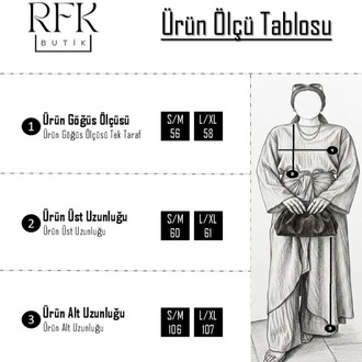Önü Çapraz Belden Bağlamalı Pantolonlu Üç Parça Tesettür Takım - Mürdüm