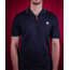 CASABLANCA HALF ZIP KNITTED POLO T-SHIRT NW