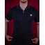 CASABLANCA HALF ZIP KNITTED POLO T-SHIRT NW