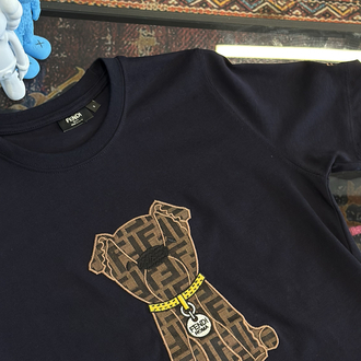 FENDİ Premium T-Shirt (Lacivert)