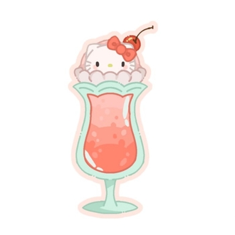 Hello Kitty Cream Soda