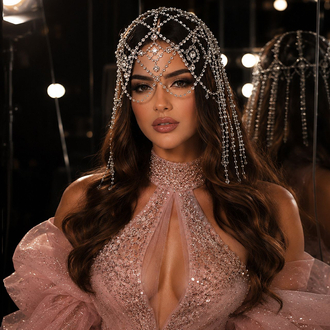 Lilas Royal Crystal Taşlı Saç Aksesuarı ✨