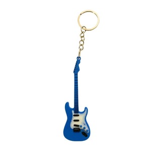 Orta Boy Mavi Fender Gitar Anahtarlık
