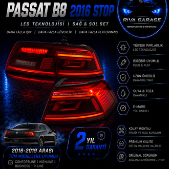 Passat B8 2016 Stop
