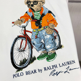 Polo Ralph. Bear T-Shirt Beyaz