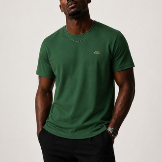 Lacoste Classic Basic T-Shirt Yeşil (RegularFit)