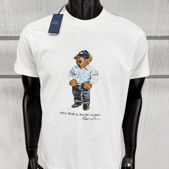 Polo Ralph. Bear T-Shirt Beyaz