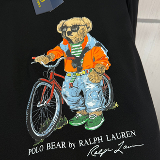 Polo Ralph. Bear T-Shirt Siyah