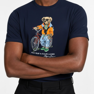 Ralph Lauren İthal Orjinal Bear T-Shirt Lacivert