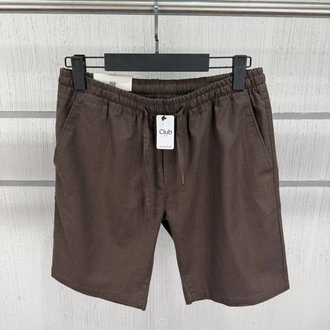 Beymen Club Orj %100 Ham Keten Şort Kahve