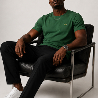 Lacoste Classic Basic T-Shirt Yeşil (RegularFit)