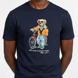 Ralph Lauren İthal Orjinal Bear T-Shirt Lacivert