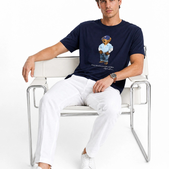 Ralph Lauren İthal Orjinal Bear T-Shirt Lacivert