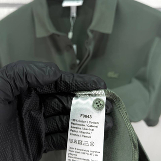 Lacoste Paris Orj. Polo Yaka Haki (Regular Fit)