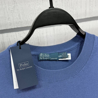 Polo Ralph. Classic %100 Pamuk Triko Mavi