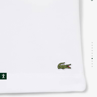 Lacoste Orj Şort Beyaz