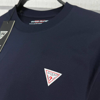 Guess Basic T-Shirt Lacivert