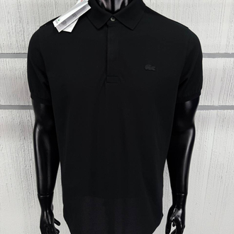 Lacoste Paris Orj. Polo Yaka Siyah (Regular Fit)
