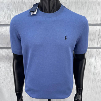 Polo Ralph. Classic %100 Pamuk Triko Mavi