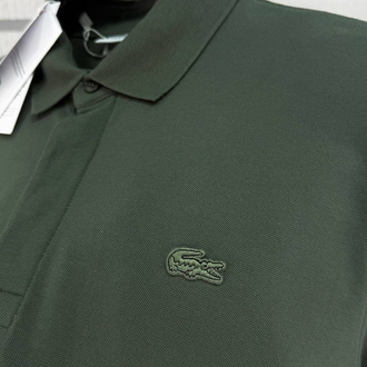 Lacoste Paris Orj. Polo Yaka Haki (Regular Fit)