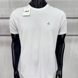 Beymen Club Yaka Detay Basic T-Shirt Beyaz (RegularFit)
