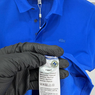 Lacoste Paris Orj. Polo Yaka Saks Mavi (Regular Fit)