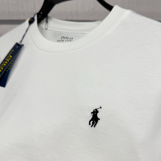 Polo Ralph. Classic Basic T-Shirt Beyaz (RegularFit)