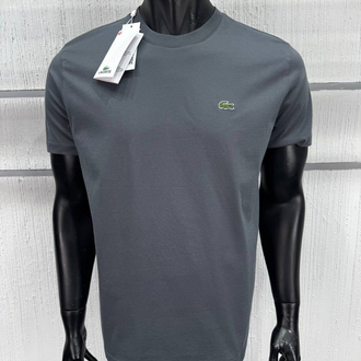 Lacoste Classic Basic T-Shirt Antrasit (RegularFit)