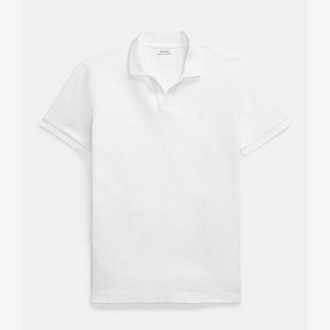 Polo Ralph. V Polo Yaka Beyaz