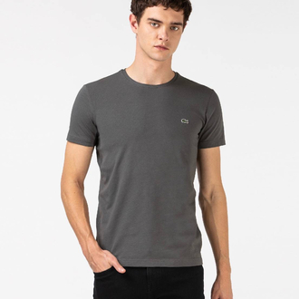Lacoste Classic Basic T-Shirt Antrasit (RegularFit)