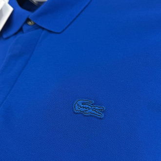 Lacoste Paris Orj. Polo Yaka Saks Mavi (Regular Fit)