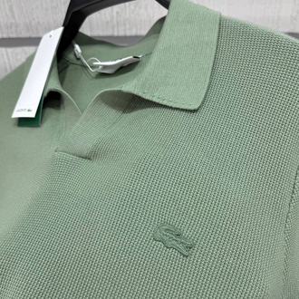 Lacoste %100 Pamuk V Polo Yaka Triko Mint