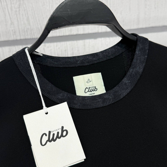 Beymen Club Yaka Detay Basic T-Shirt Siyah(RegularFit)