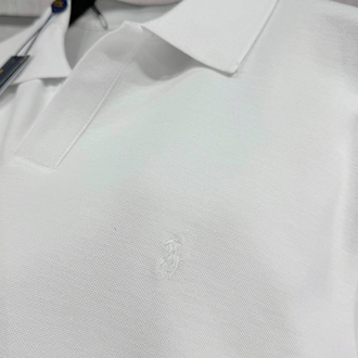 Polo Ralph. V Polo Yaka Beyaz