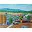 Original, acrylic painting on canvas signed by Rıza Karataş