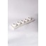 El Yapımı Beyaz 5'li Beton Tabaklı Beton Mumluk Set Beton Tealight Set Taşlar ve Mumlar DAHİLDİR.